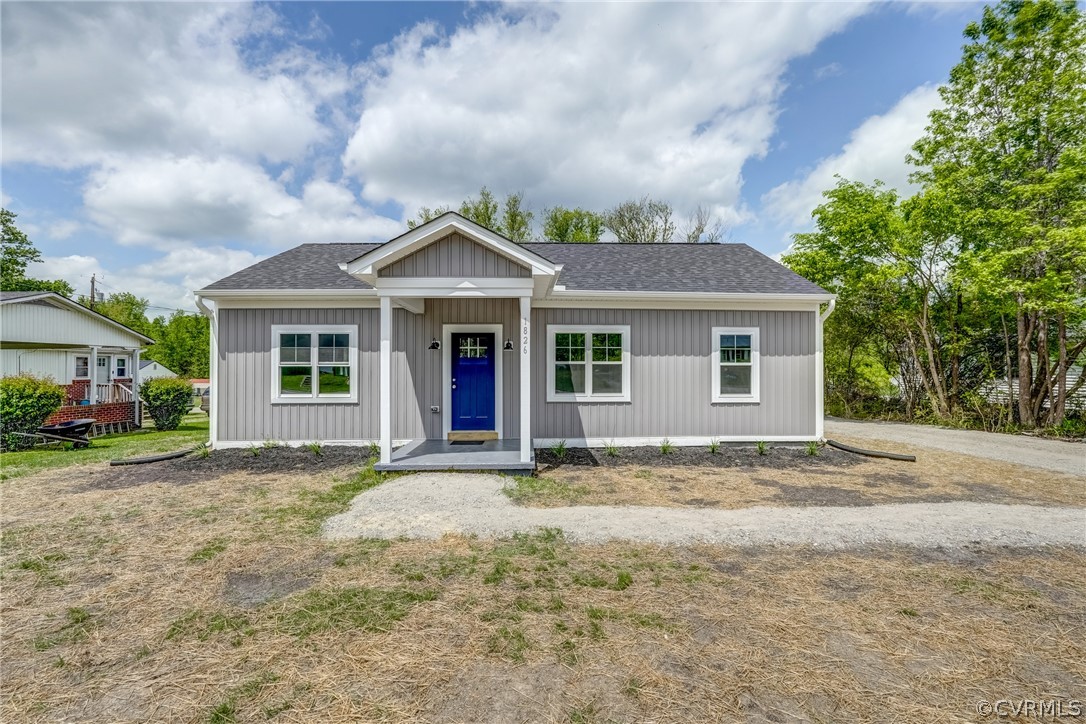 View of front of house with a porch