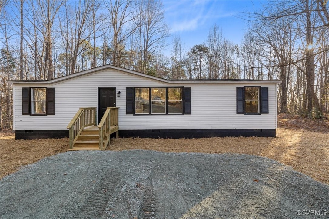 View of manufactured / mobile home
