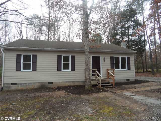 2827 Three Bridge Road Exterior Front - New Paint