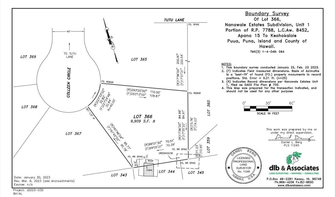Colleen Circle Pahoa Hi 96778 Sold Property