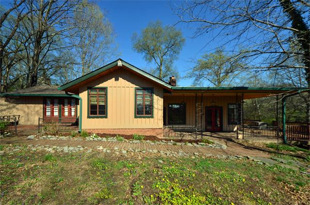 This unique home was custom built by a Dupont Engineer inspired by his extensive trips to Germany.