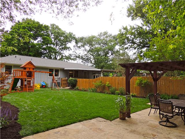 Looking back at the home.