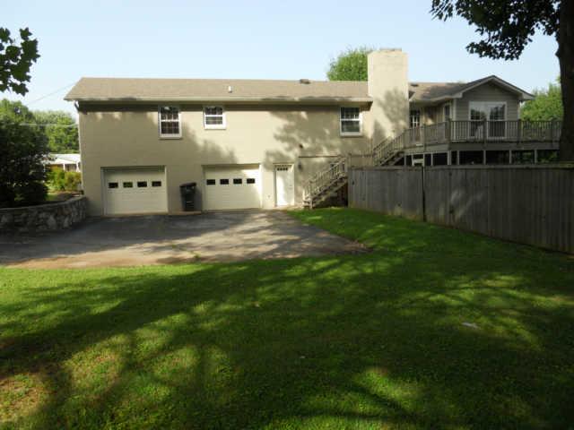 Nice rear entry 2 car garage