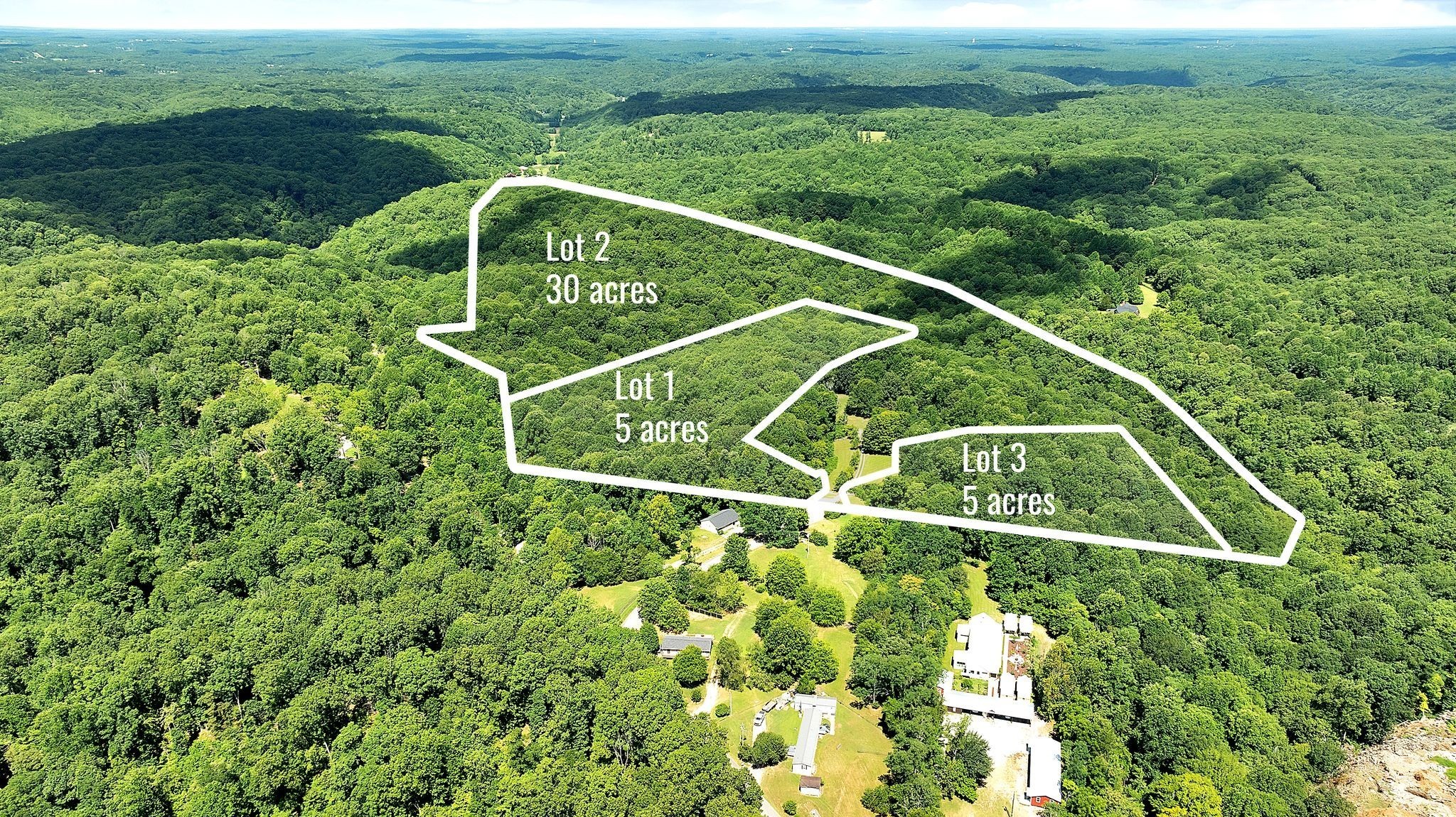 0 Hargrove Ridge Rd Proposed lot division. 3 Preliminary soil sites have been identified each with a 4-5 bedroom size estimate