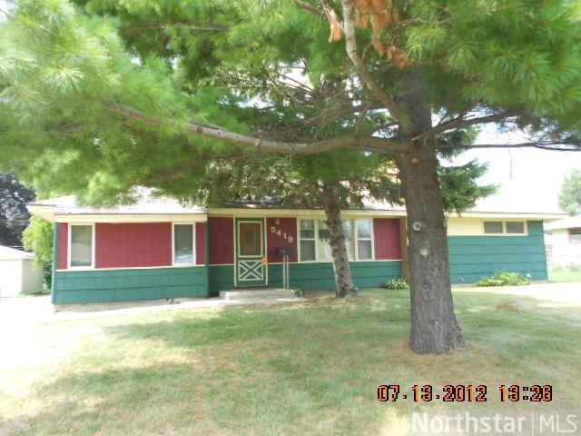 5419 Morgan, Brooklyn Center MN 55430 Sold Property