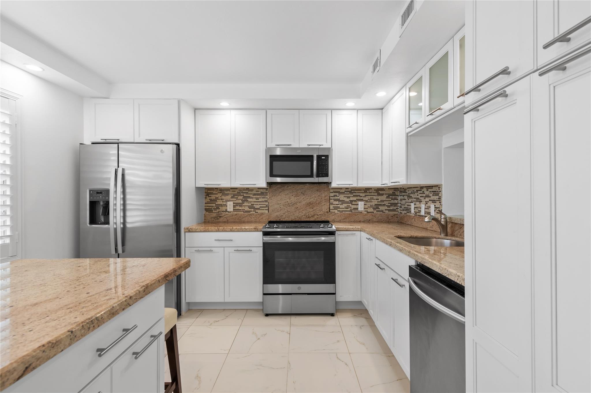 Stainless steel appliances