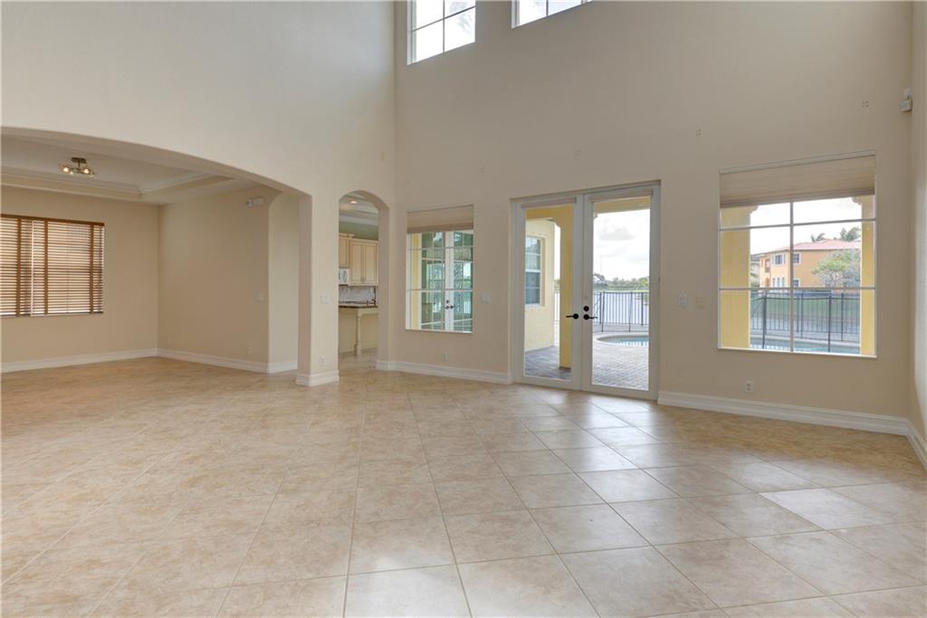 Formal dining room off of the main living area