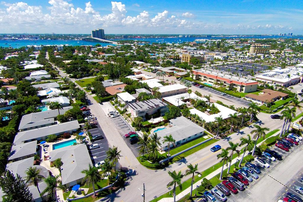 Aerial - Looking west