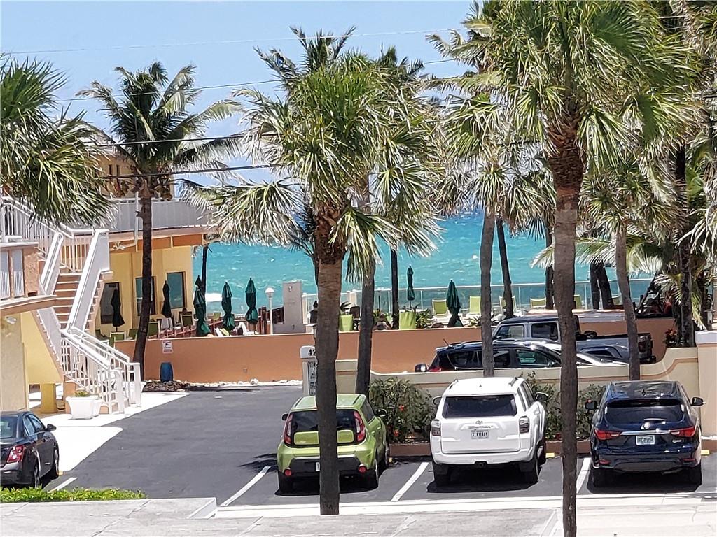 4228 N Ocean Dr 36 Actual view from front of unit.