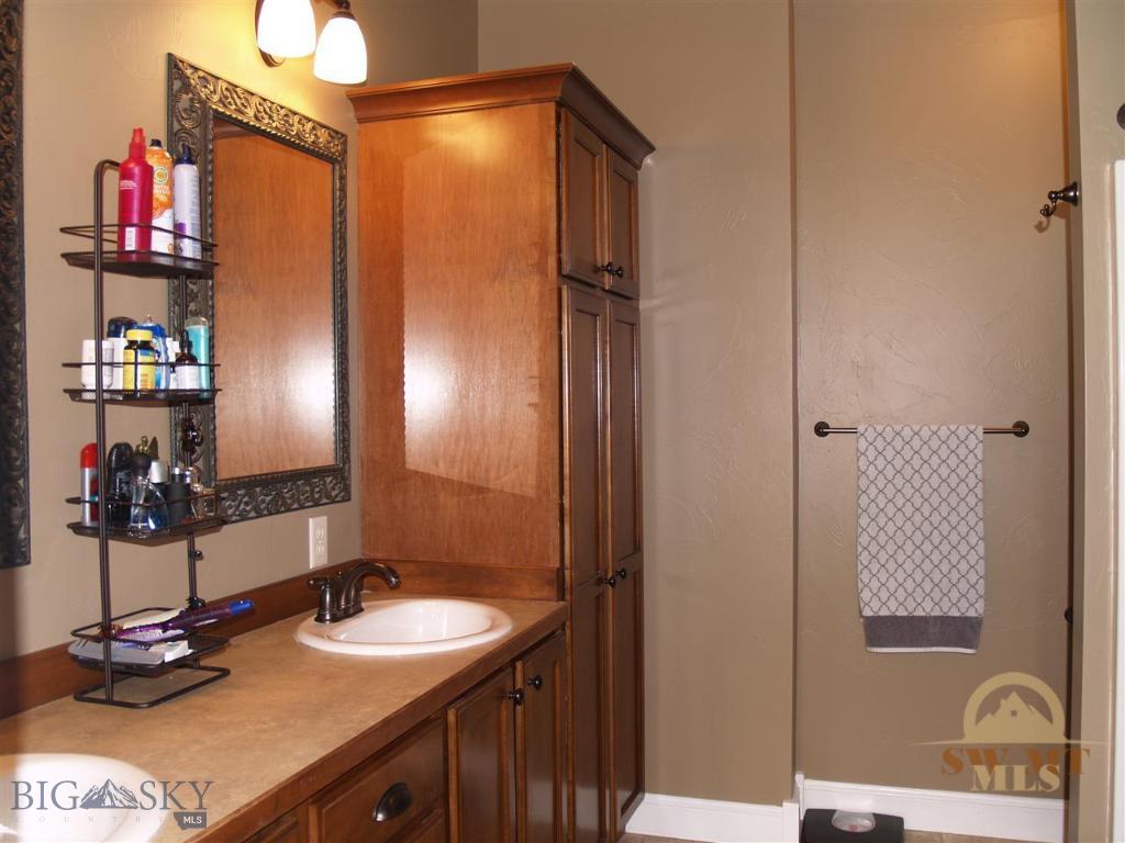 Master Bathroom with Double Sink