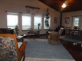 Lots of views out of the many windows