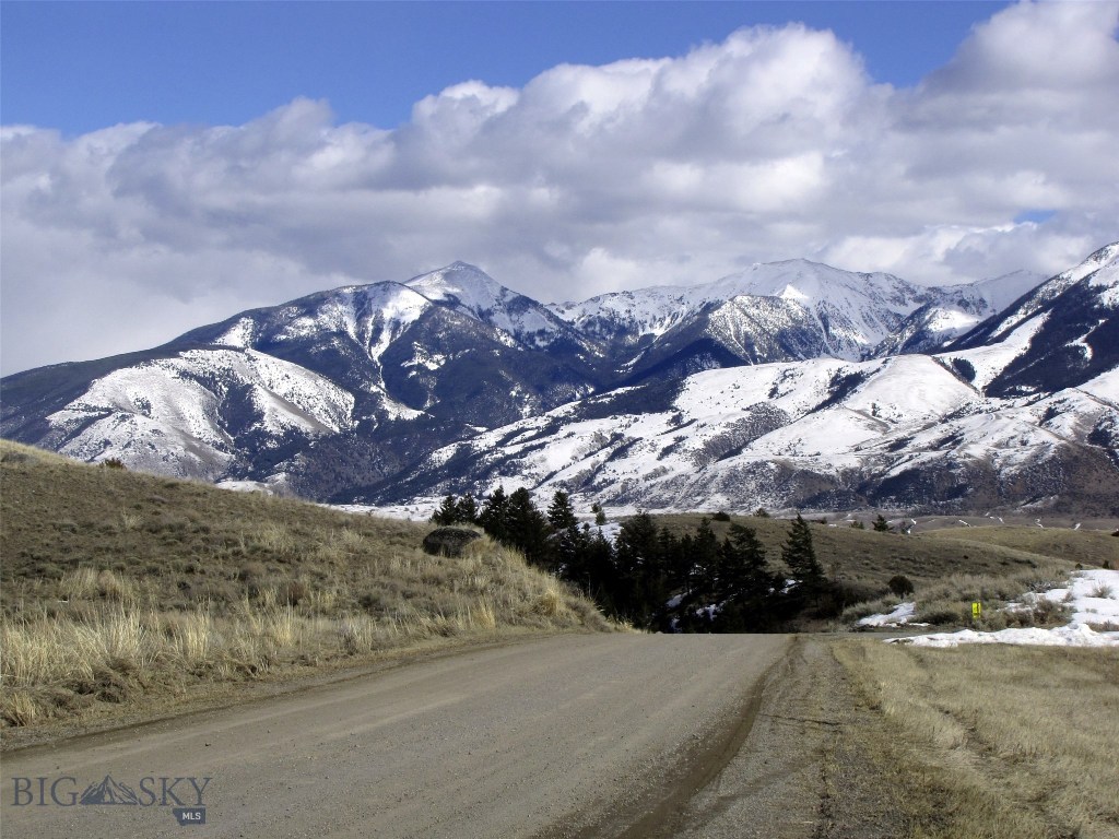 Looking east from northeast corner of property dow