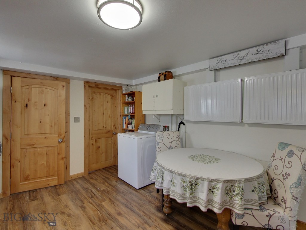 new vinyl flooring, solid alder doors and trim