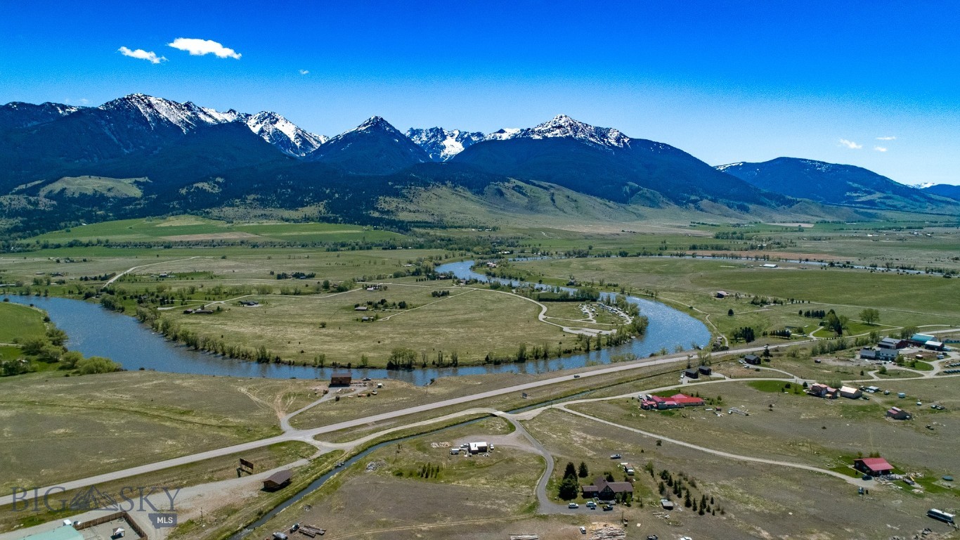 Yellowstone River. View from over the property.