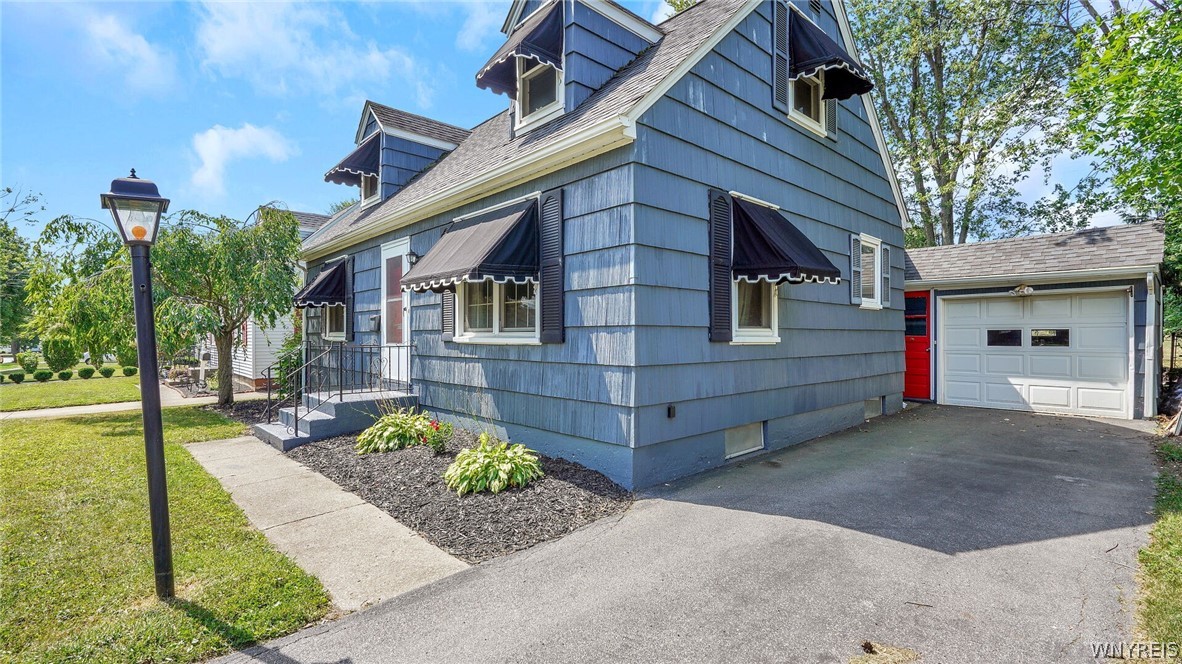 garage side exterior