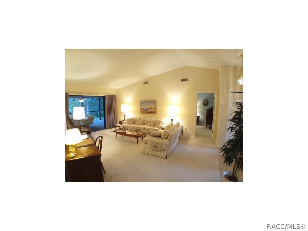 family room from dining