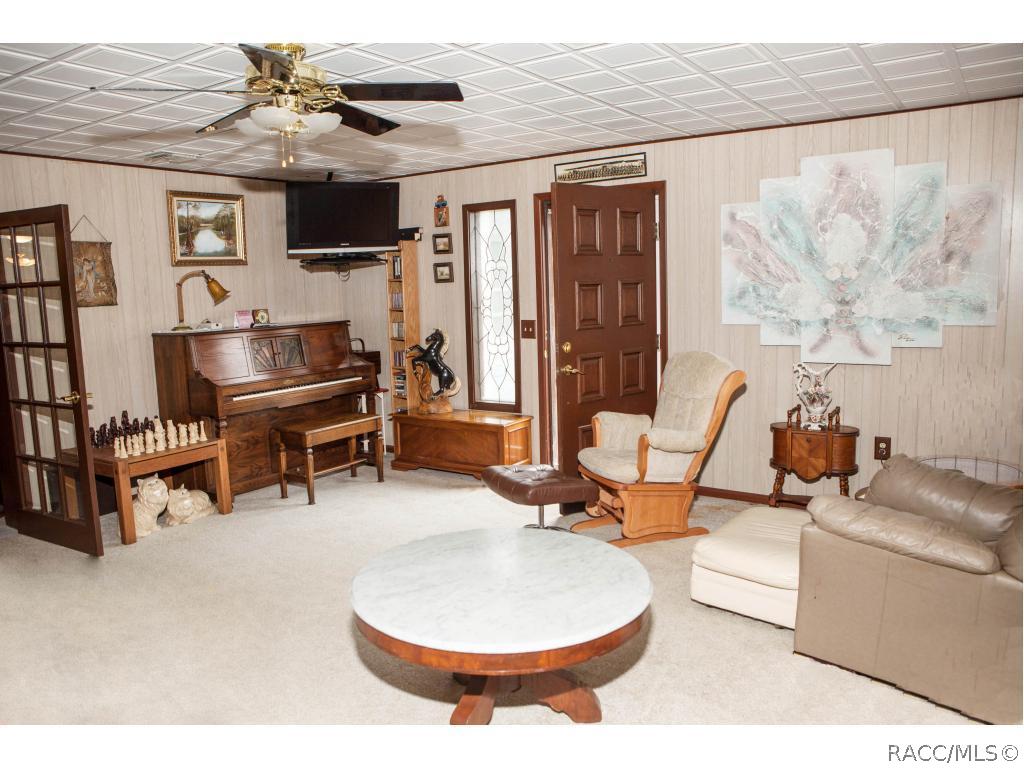 family room left view